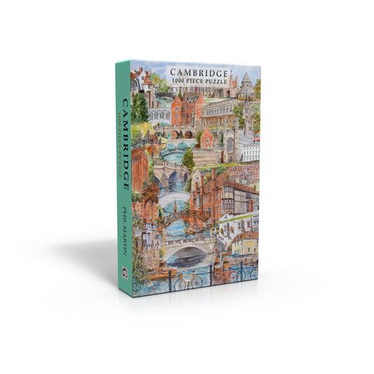Cambridge by Phil Martin 1000 Piece Jigsaw Puzzle