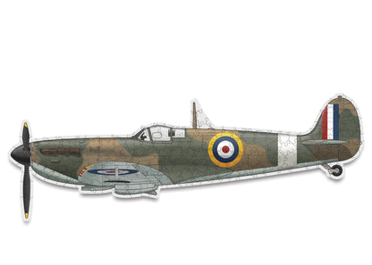 Spitfire Shaped 170 Piece Wooden Jigsaw Puzzle