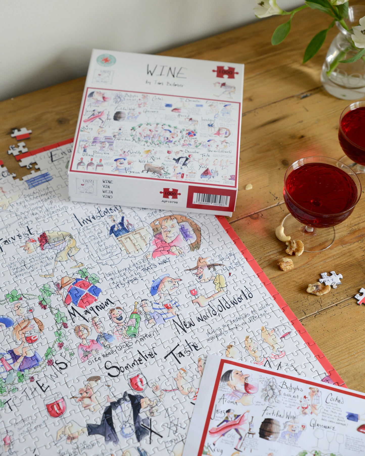 Wein - Tim Bulmer 1000-teiliges Puzzle