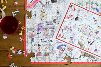 Wein - Tim Bulmer 1000-teiliges Puzzle