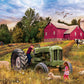 Vintage Tractor Shaped Tin 550 Piece Jigsaw Puzzle