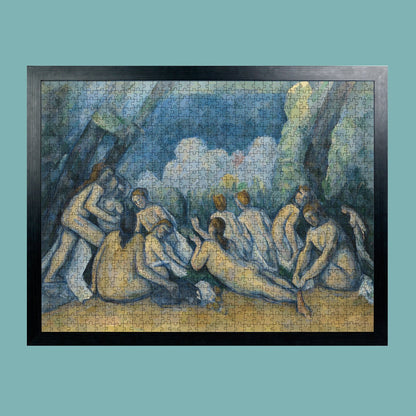 Badende (Les Grandes Baigneuses) – Nationalgalerie, 1000-teiliges Puzzle