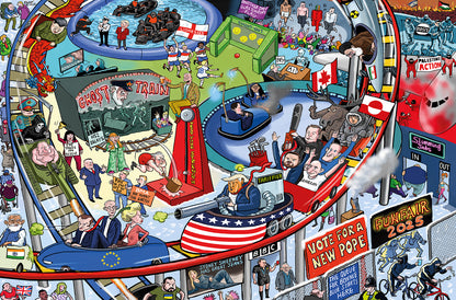 2025 According to Blower 1000 or 300 Piece Jigsaw Puzzle