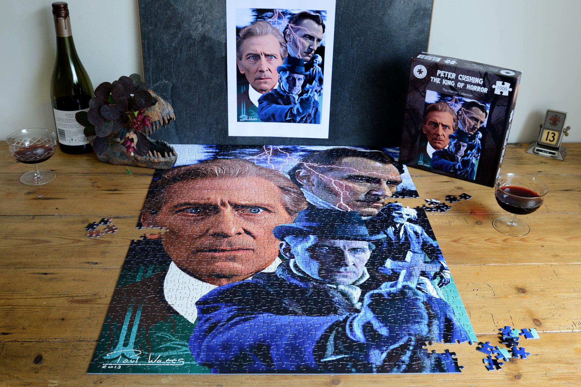 Fright Fight Horror Movie Villain Inspired 1000 Piece Jigsaw