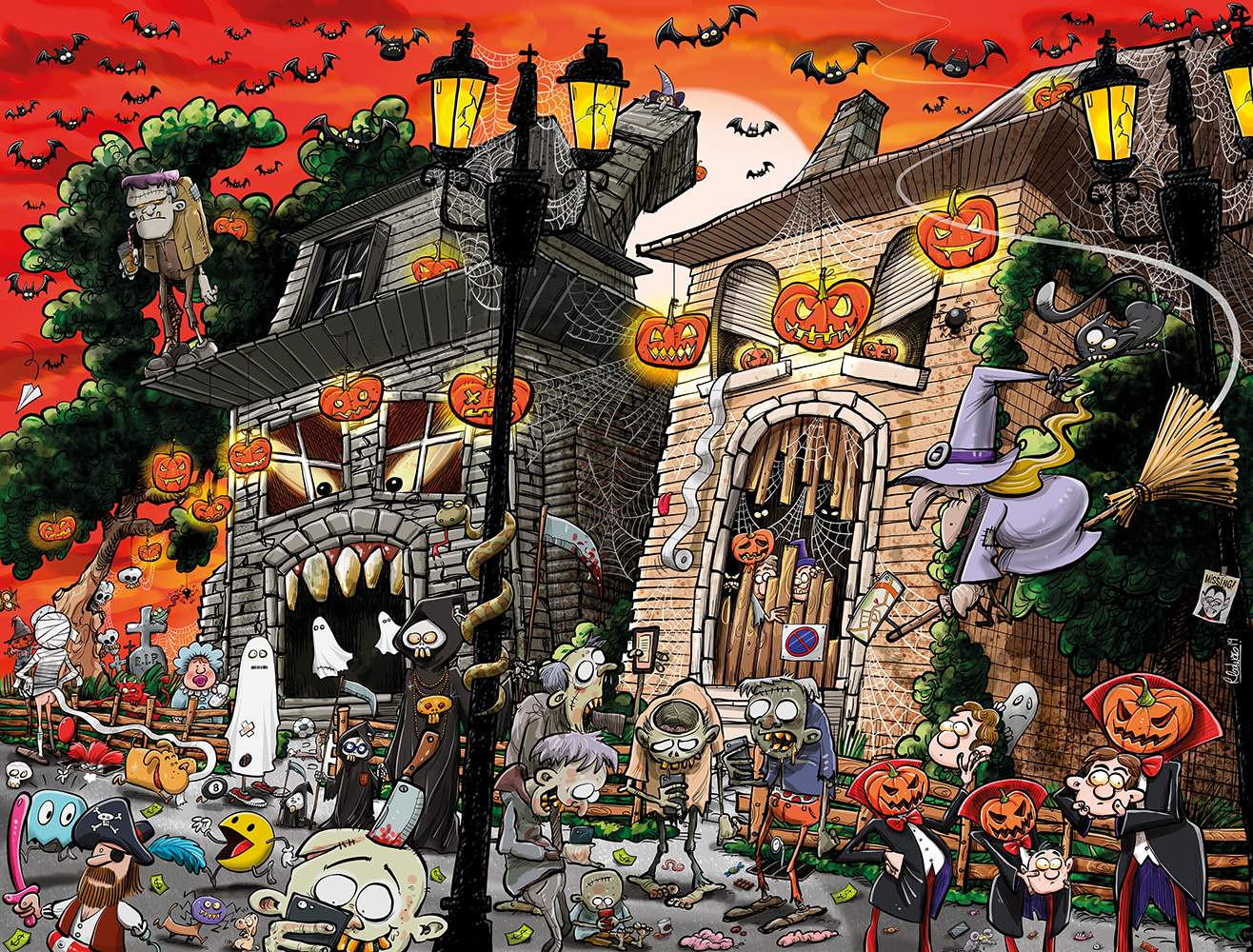 Halloween Jigsaw Puzzle Bundle - Mix & Match!