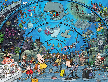 Puzzle Chaos à l'Aquarium 1000 ou 500 pièces - Chaos n° 21