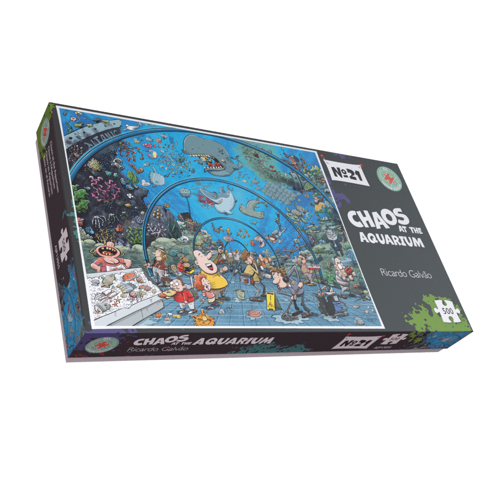 Puzzle Chaos à l'Aquarium 1000 ou 500 pièces - Chaos n° 21