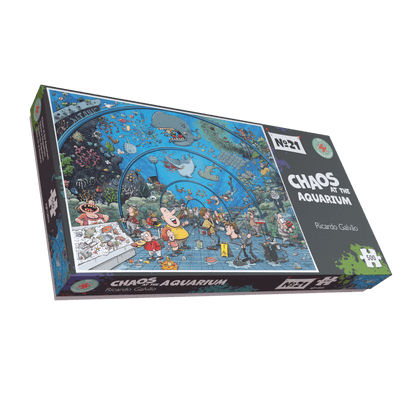 Puzzle Chaos à l'Aquarium 1000 ou 500 pièces - Chaos n° 21