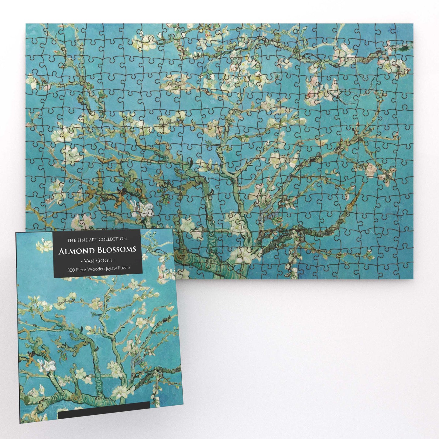 Van Gogh Mandelblüten 300-teiliges Holzpuzzle