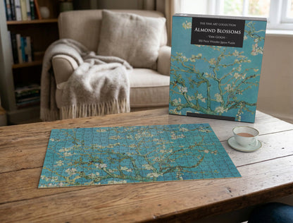 Van Gogh Mandelblüten 300-teiliges Holzpuzzle