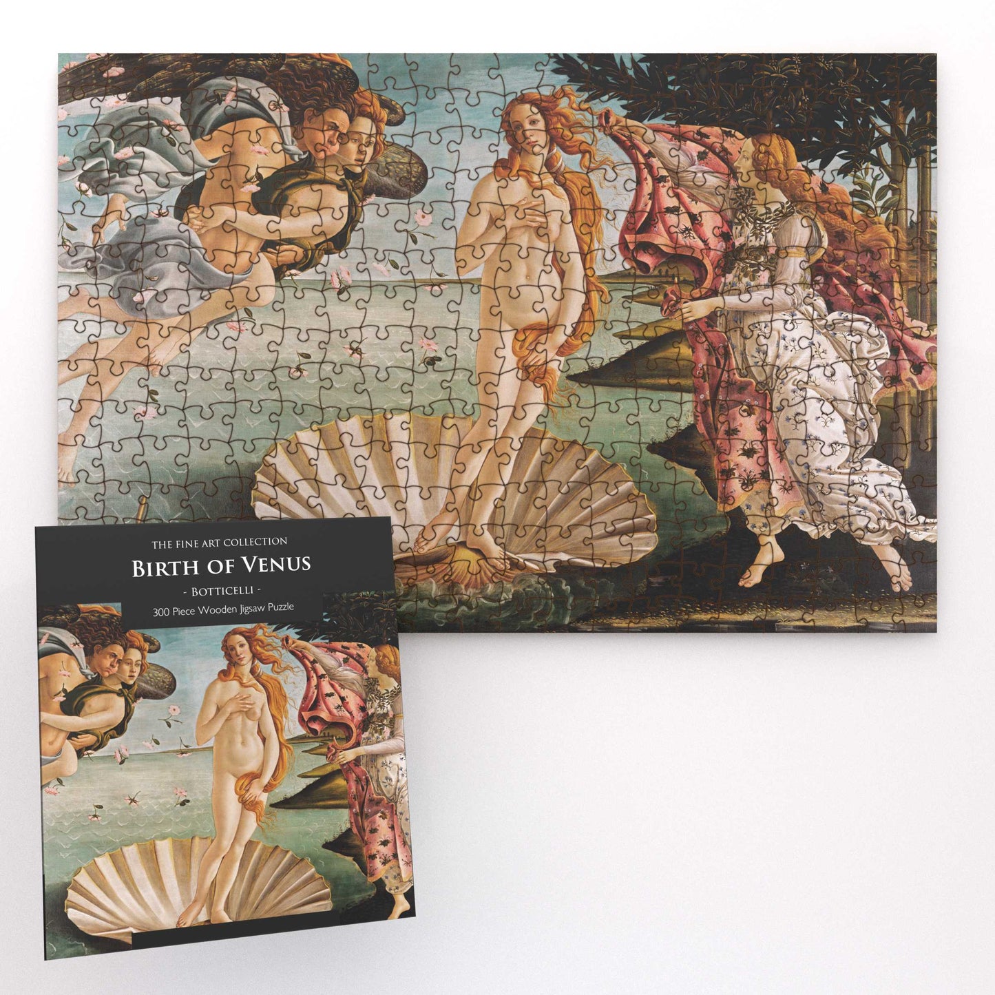 Puzzle en bois de 300 pièces La Naissance de Vénus de Botticelli