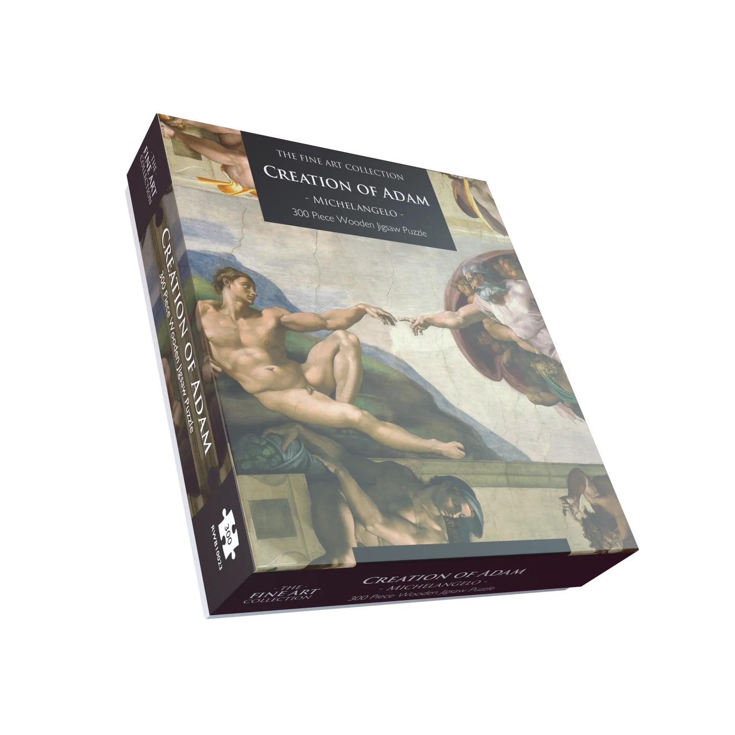 Creation of Adam by Michelangelo 300 Piece Wooden Jigsaw Puzzle