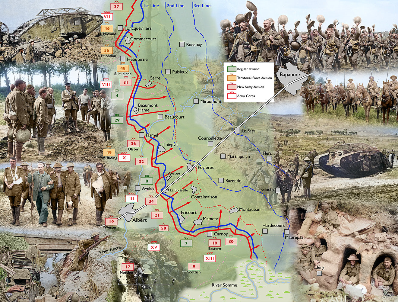 PRE-ORDER Imperial War Museums 110th Anniversary of the Battle of the Somme 1000 Piece Jigsaw Puzzle