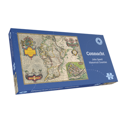 Connacht Historical Map 1000 Piece Jigsaw Puzzle (1610)