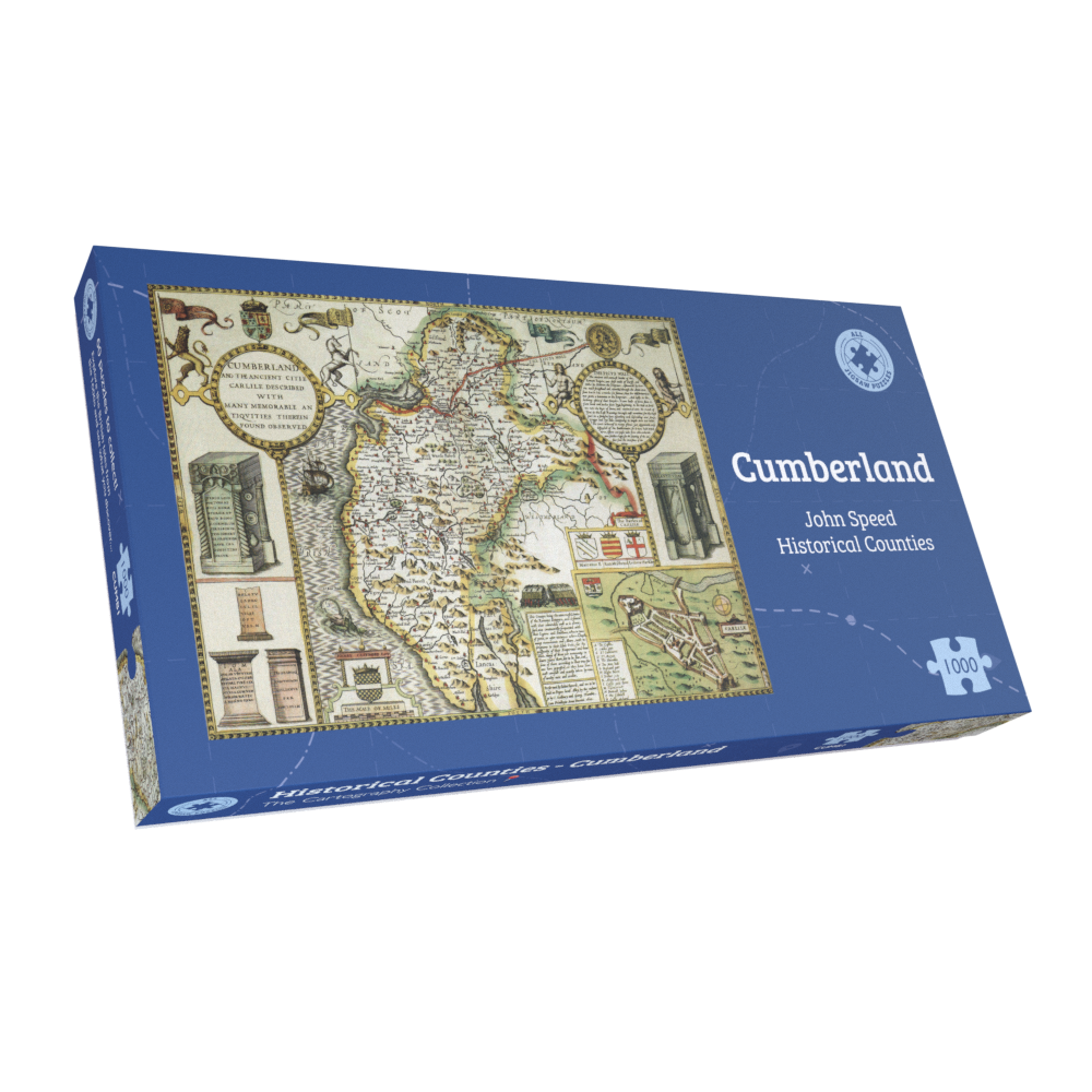 Cumberland Historical Map 1000 Piece Jigsaw Puzzle (1610)