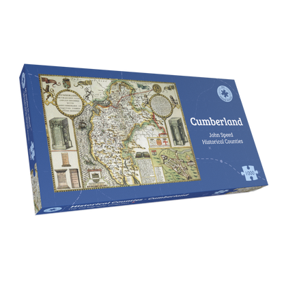 Cumberland Historical Map 1000 Piece Jigsaw Puzzle (1610)