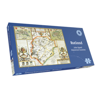 Rutland Historical Map 1000 Piece Jigsaw Puzzle (1610)