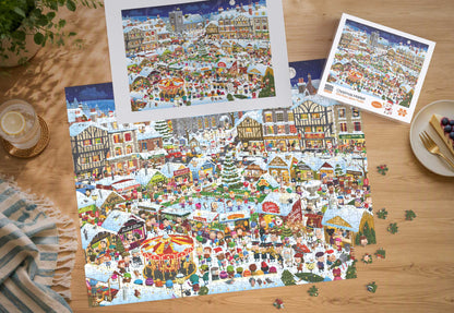 Christmas Market 1000 Piece Jigsaw Puzzle