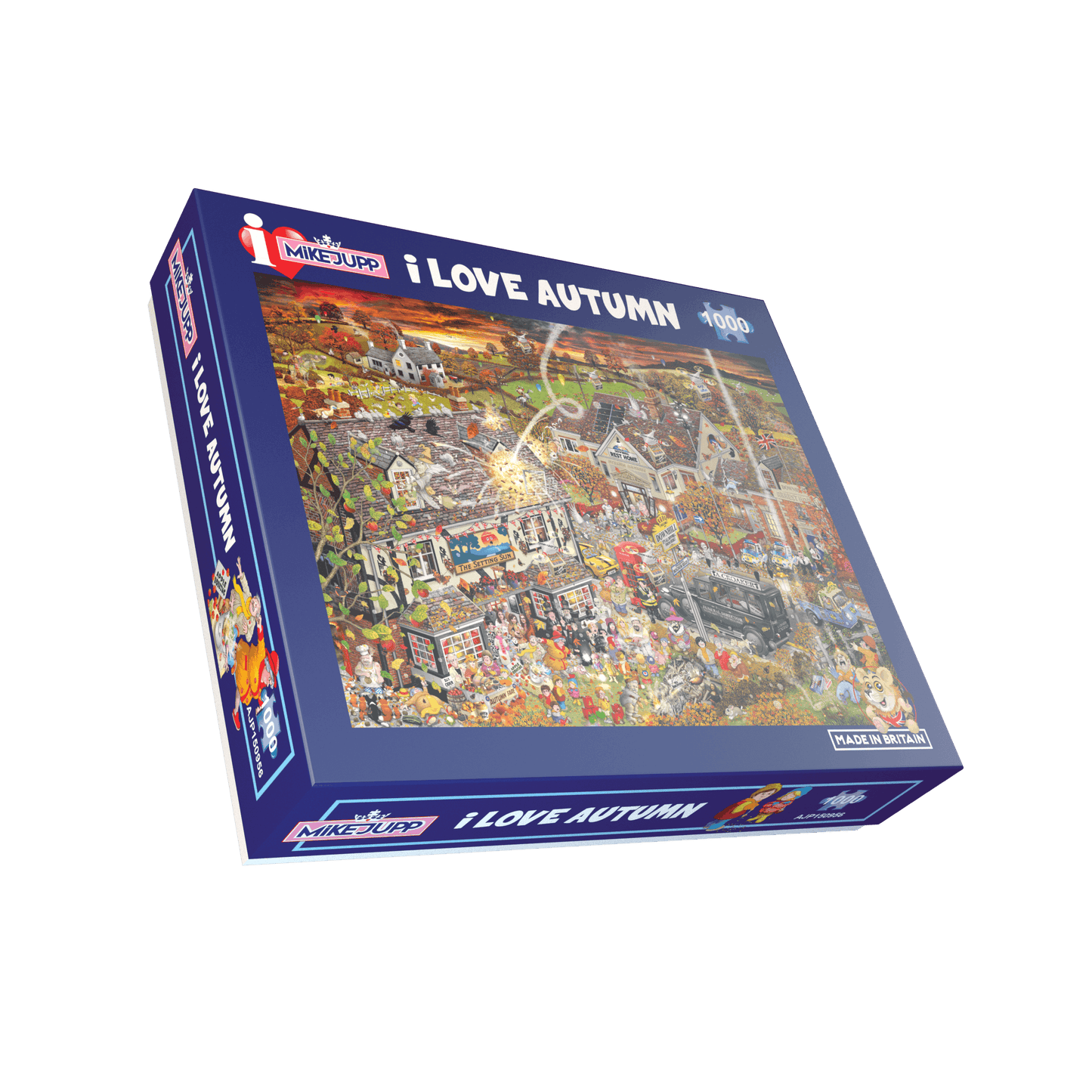 Mike Jupp I Love Autumn 1000 Piece Jigsaw Puzzle