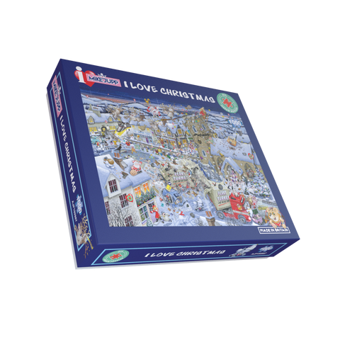 Mike Jupp I Love Christmas 1000 Piece Jigsaw Puzzle – All Jigsaw Puzzles