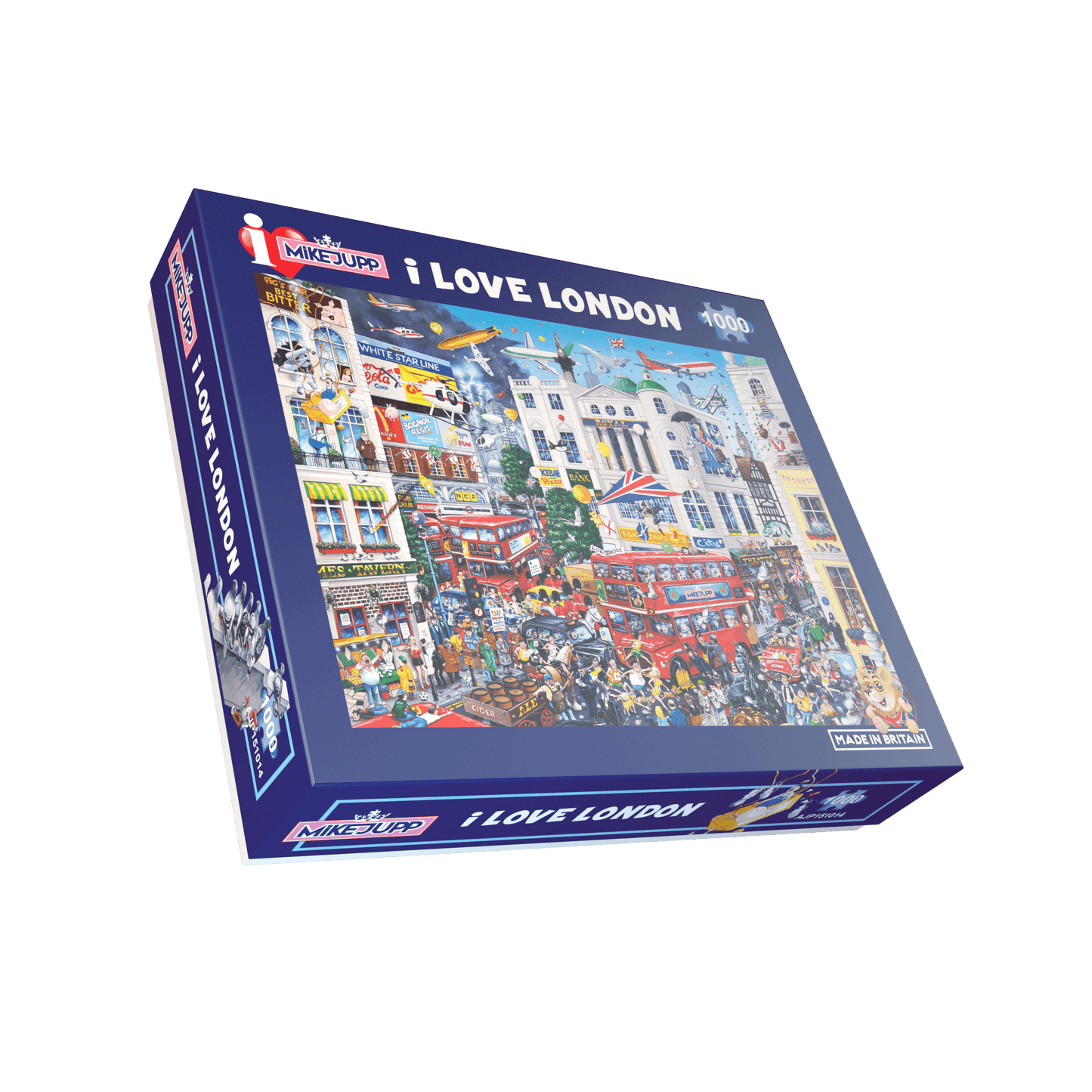Puzzle 1000 pièces « J'aime Londres » de Mike Jupp