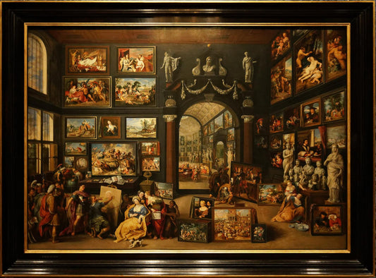 Apelles painting Campaspe by Willem van Haecht 1000 or 500 Piece Jigsaw Puzzle