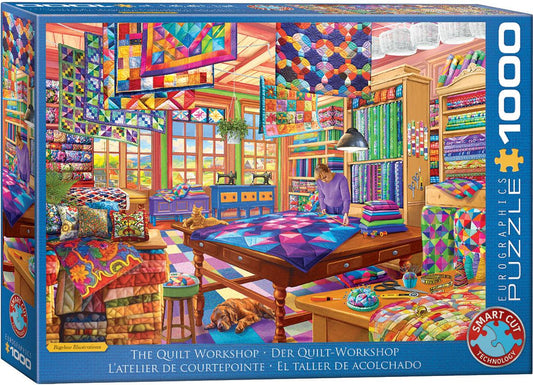 The Quit Workshop by Bigelow Illustrations 1000 Piece Jigsaw Puzzle