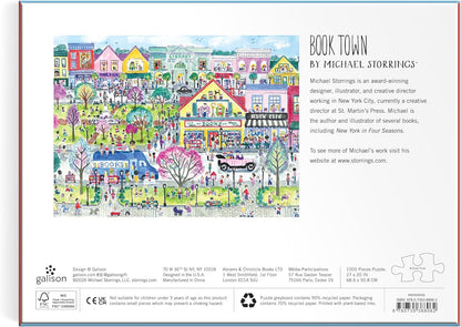 Book Townscape  1000 Piece Michael Storrings Jigsaw Puzzle
