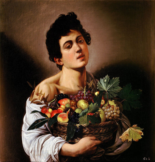 Boy with a Basket of Fruit by Caravaggio 1000 or 500 Piece Jigsaw Puzzle