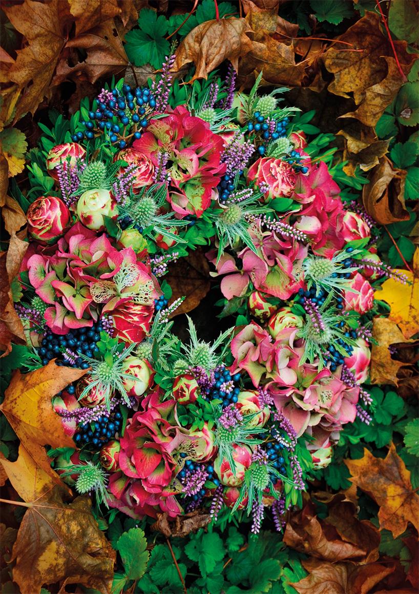 Autumn Wreath 1000 Piece Jigsaw Puzzle