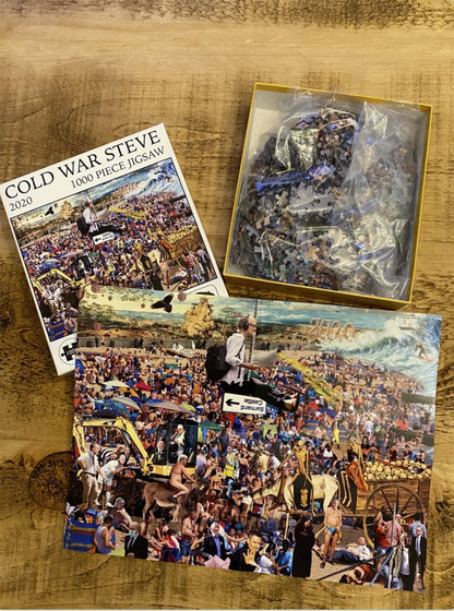 Steve Reeves Puzzles Cold War Steve '2020' 1000 Piece Jigsaw | All Jigsaw Puzzles UK