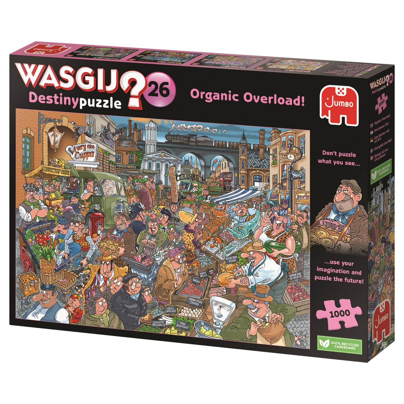 Wasgij Destiny 26 Organic Overload 1000 piece jigsaw puzzle All