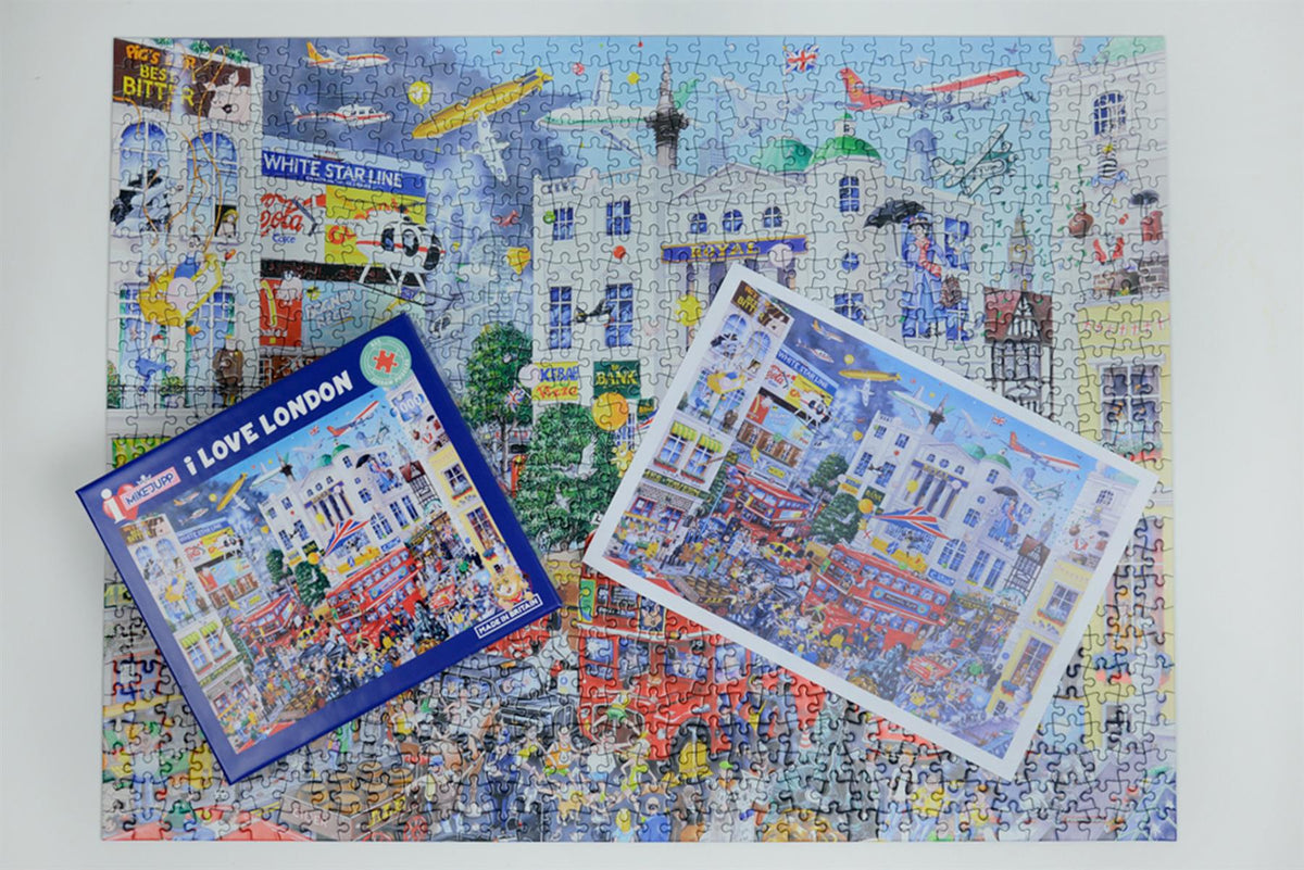 London: A Puzzle for Curious Wanderers 1000 Pieces - The Jigstore London: A Puzzle for Curious Wanderers 1000 Pieces - The Jigstore