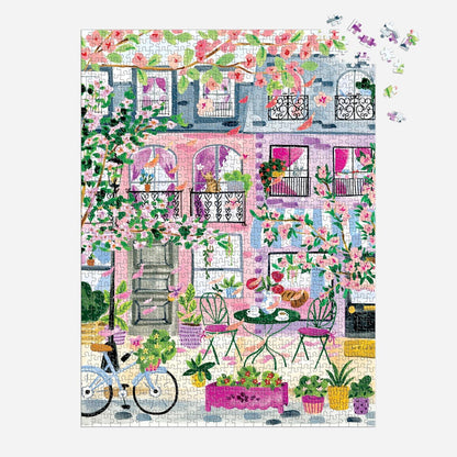 Cherry Lane Blossoms  1000 Piece Jigsaw Puzzle