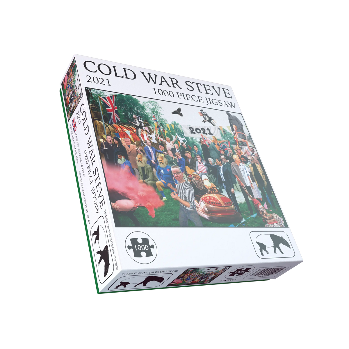 Steve Reeves Puzzles Cold War Steve '2021' 1000 Piece Jigsaw | All Jigsaw Puzzles UK