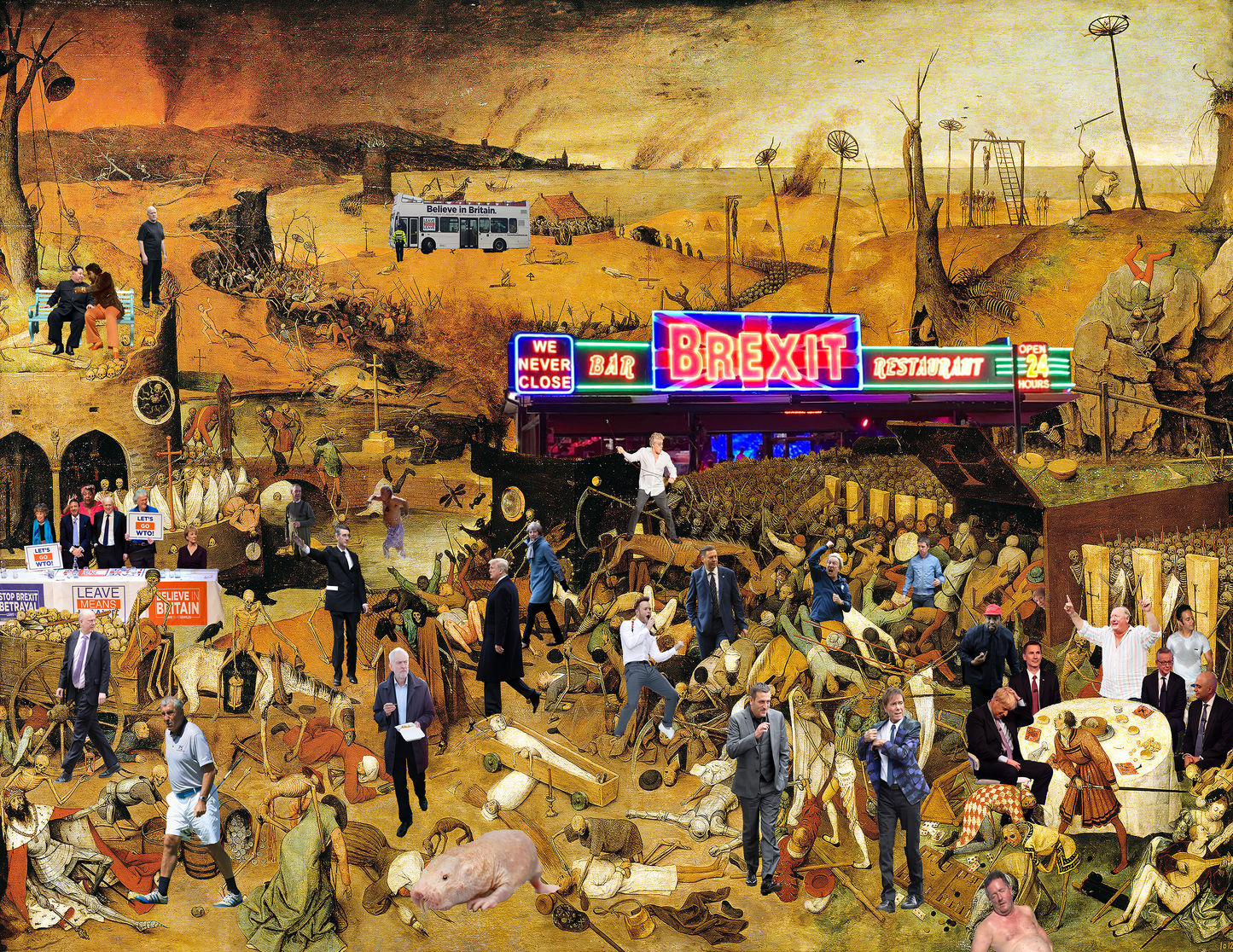 Cold War Steve 'Hellscape' 1000 Piece Jigsaw
