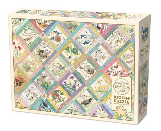 Country Diary Quilt 1000 Piece Jigsaw Puzzle