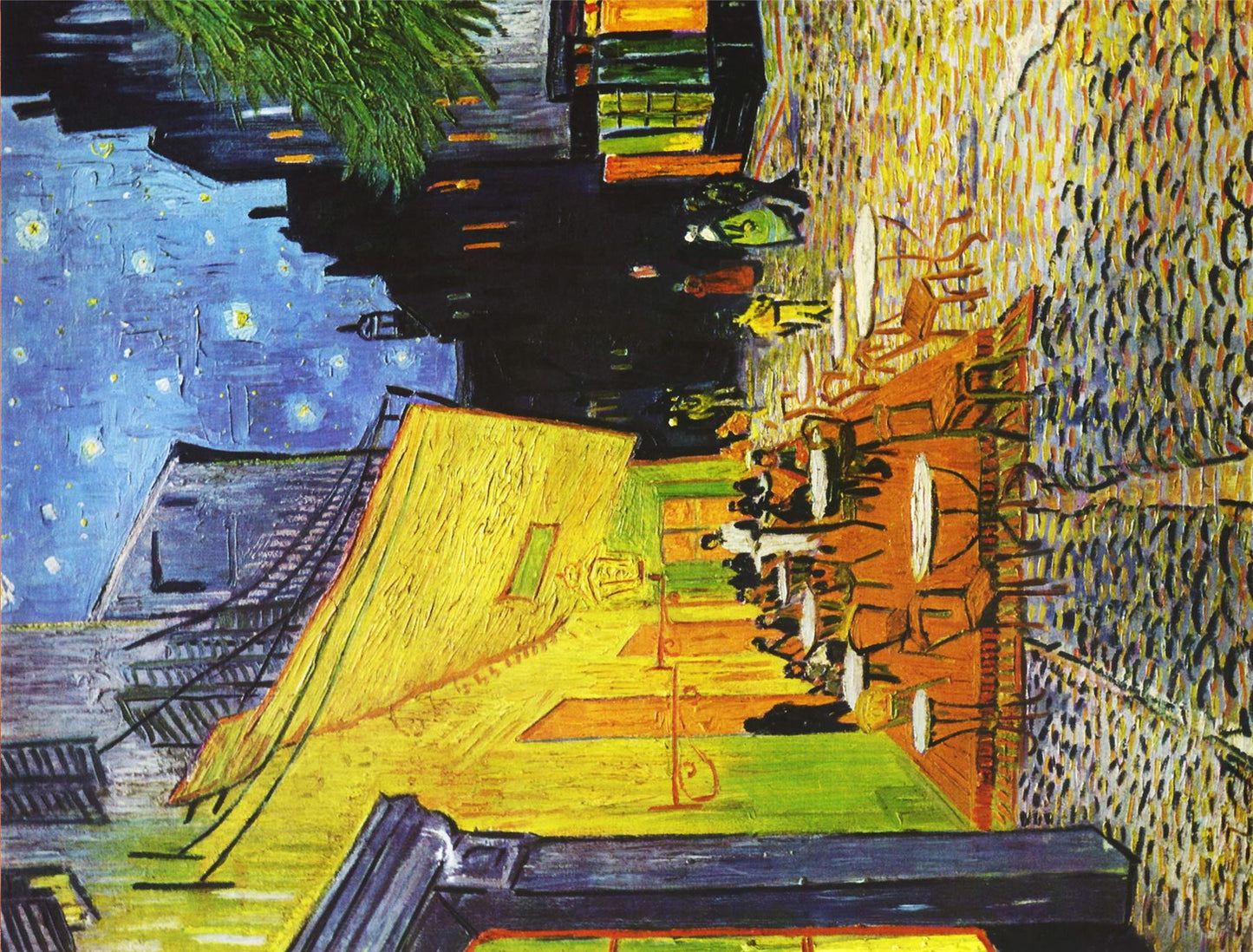 Cafe Terrace at Night by Van Gogh - 500 pc. jigsaw puzzle