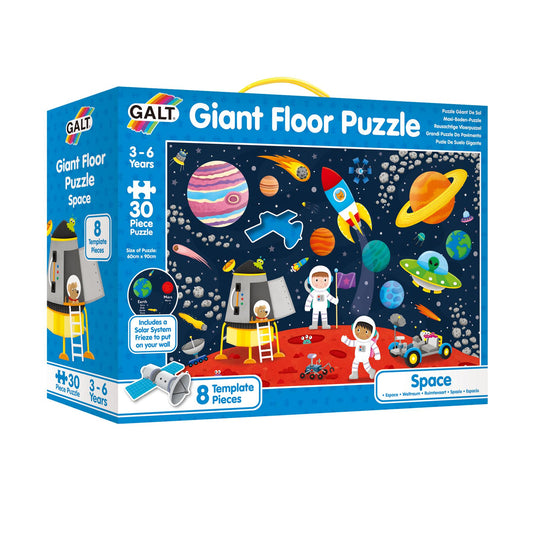 Space 30 Piece Shaped Giant Floor Puzzle