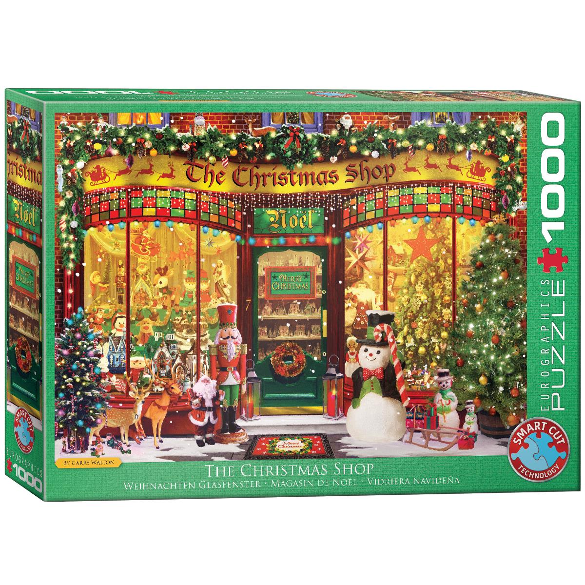 The Christmas Shop by Gerry Walton 1000 Piece Jigsaw Puzzle