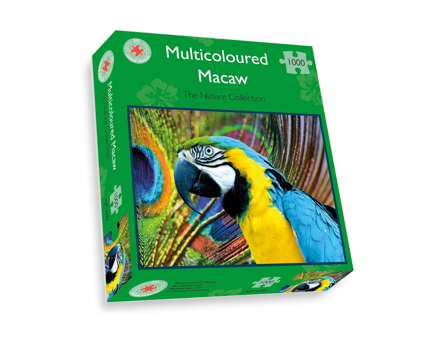 Multicoloured Macaw 1000 Piece Jigsaw Puzzle