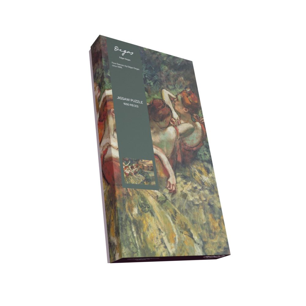 Fours Dancers by Edgar Degas, circa 1899, 1000 piece puzzle