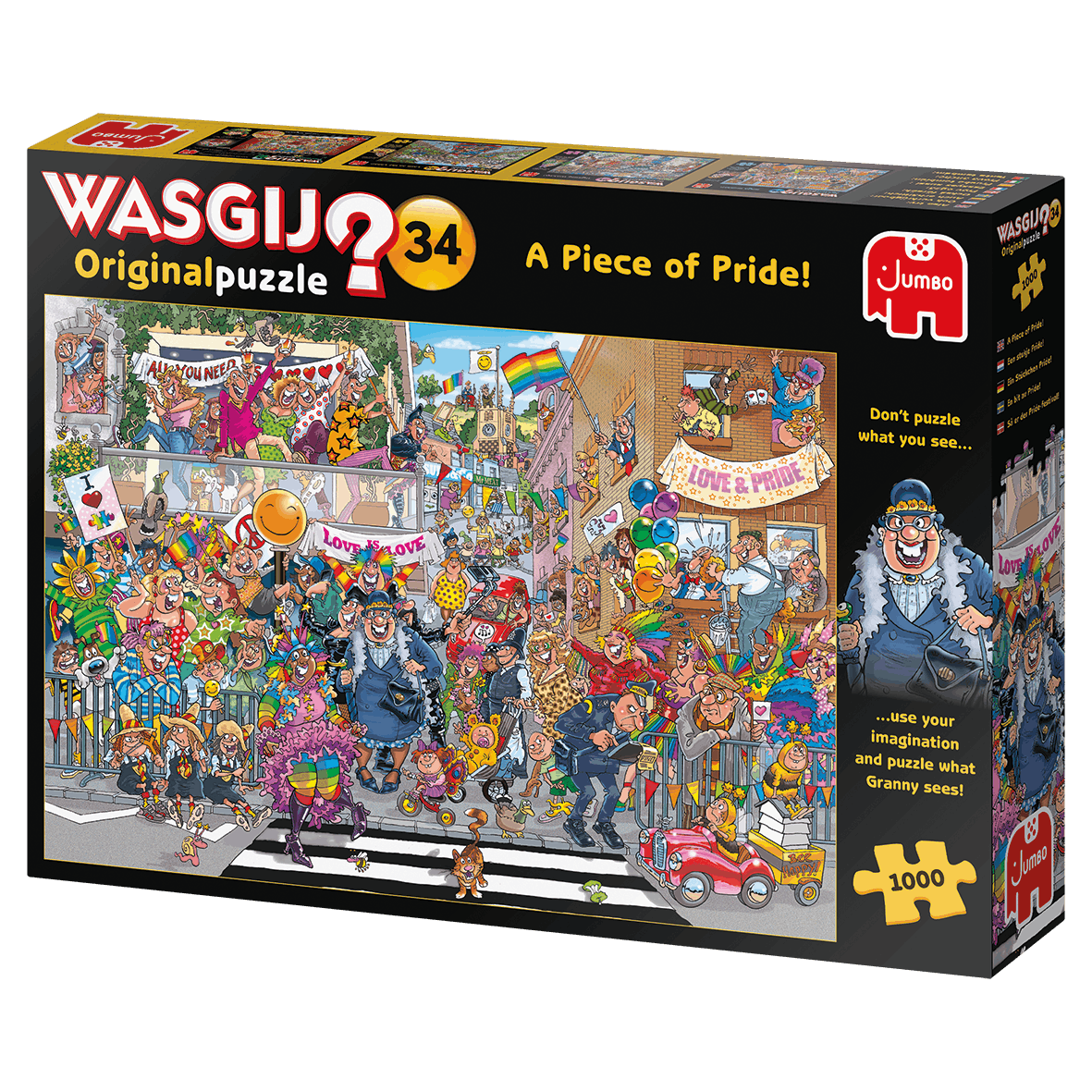 Puzzle Wasgij Original 34 « Un morceau de fierté » de 1 000 pièces