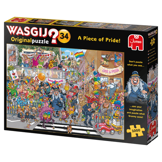 Puzzle Wasgij Original 34 « Un morceau de fierté » de 1 000 pièces