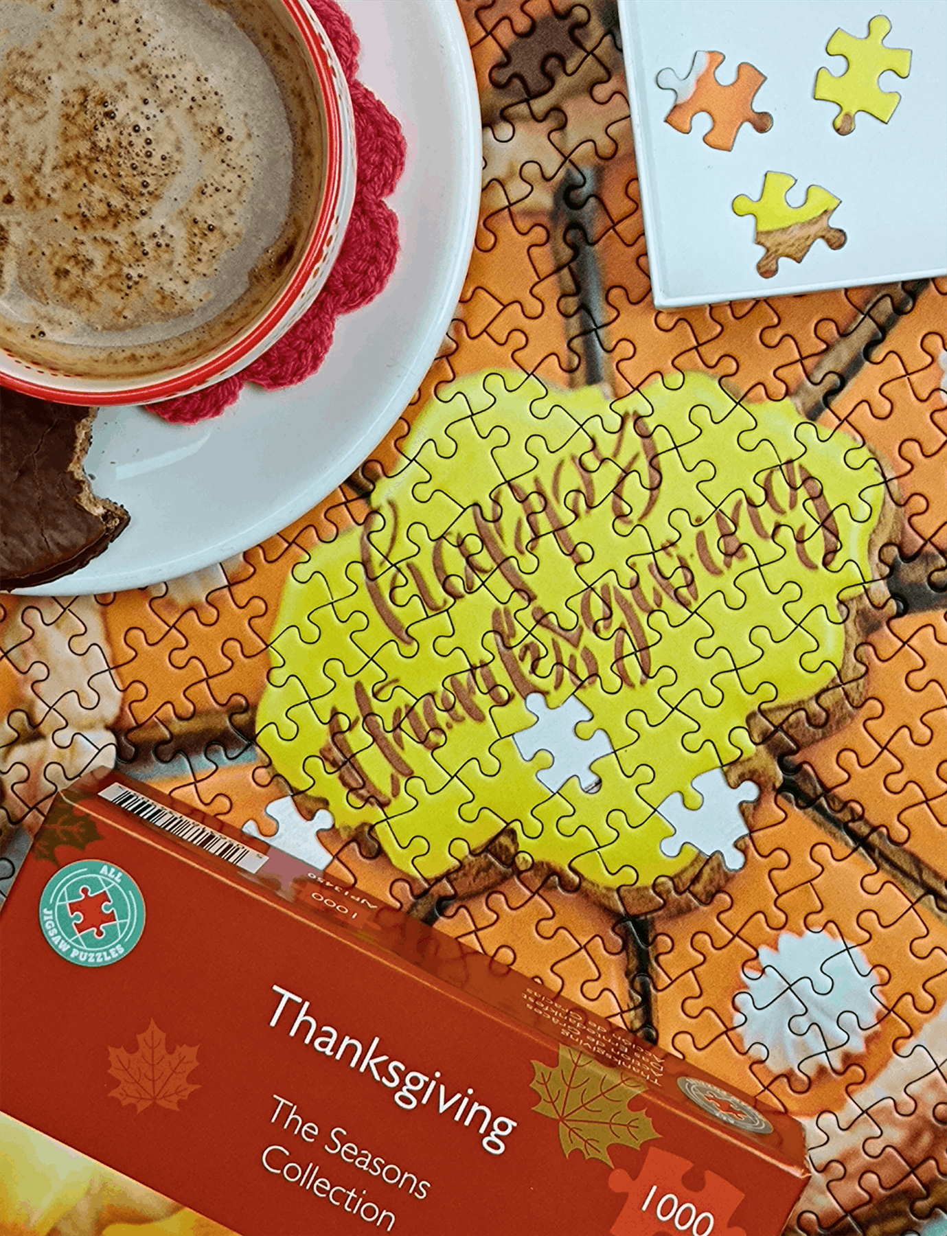 Thanksgiving-Puzzle mit 1000 Teilen