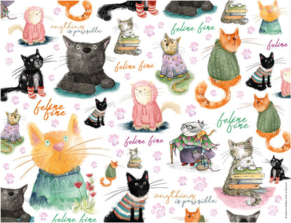 Feline Fine 500-teiliges Puzzle