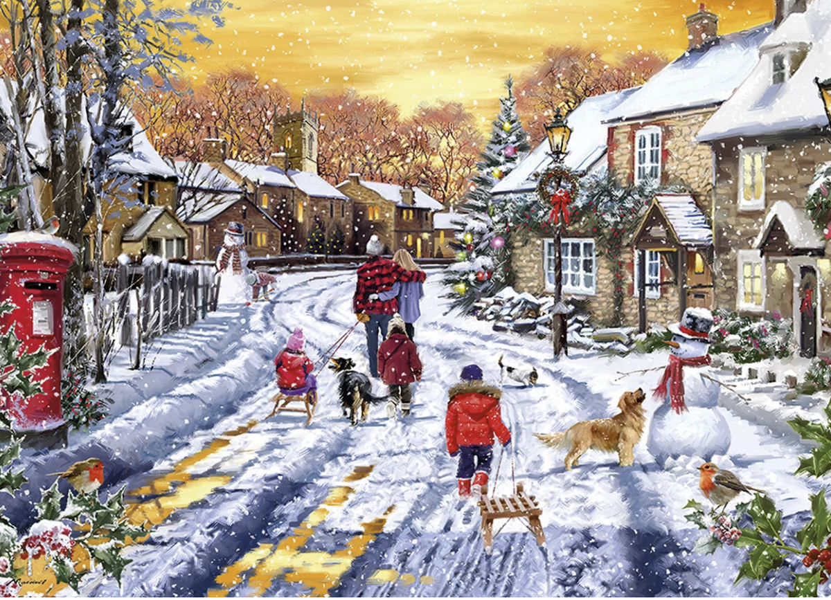 Festive Wander 1000 Piece Jigsaw Puzzle