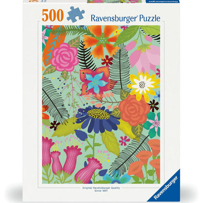 Flower Jungle 500 Piece Jigsaw Puzzle