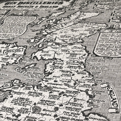 Gin Map 1000 Piece Jigsaw Puzzle