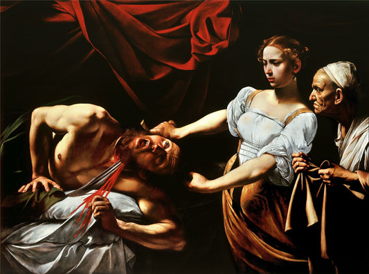 Judith Beheading Holofernes by Caravaggio 1000 or 500 Piece Jigsaw Puzzle